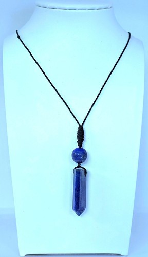 Lapis lazuli piece necklace - lapis,