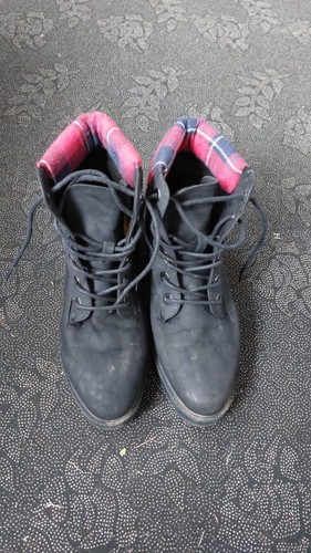 New look black boots with - black,