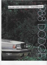 1988 Dodge  Dynasty, Diplomat