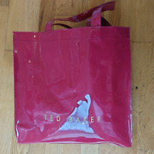 Ted Baker Large Plain Burgundy Icon Tote Bag VGC