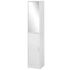 Tall Mirrored Bathroom Cabinet