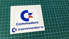2 x Commodore Computer Sticker