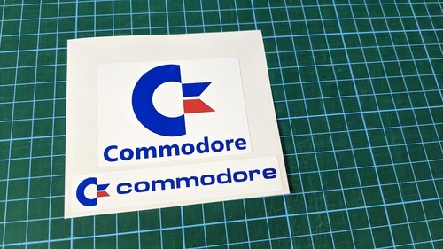 Commodore computer sticker - computer,