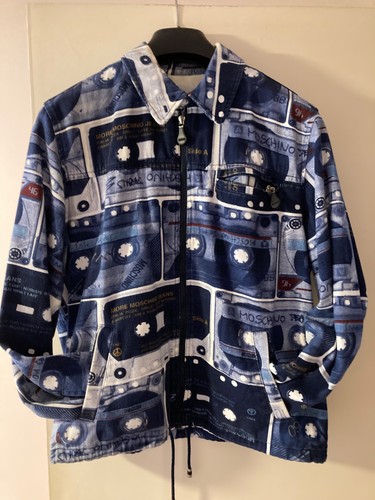 Moschino denim jacket tape