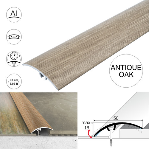 Aluminium wood effect door - effect,