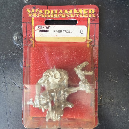 Vintage warhammer river troll - warhammer,