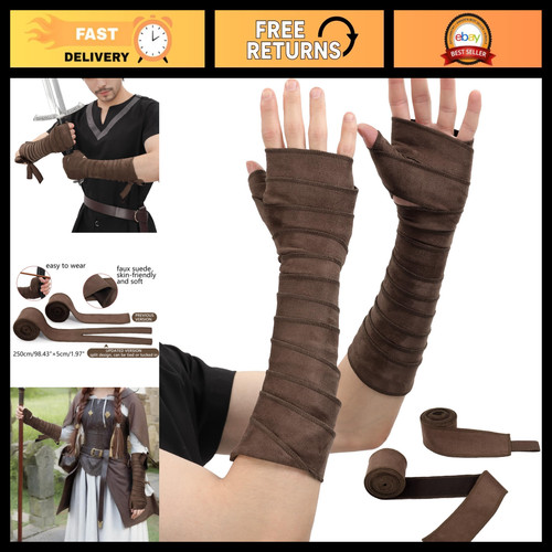 Medieval hand wraps faux - medieval,