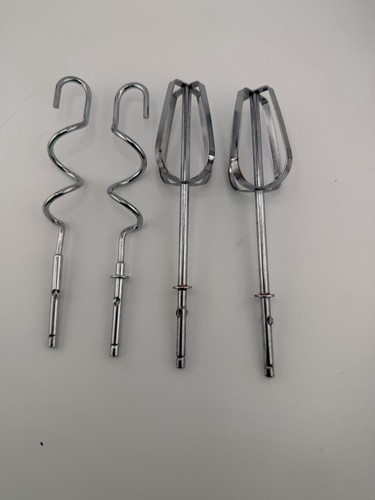 Vintage hand mixer - hand, attachments