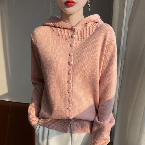 Lady hooded sweater coat - lady,