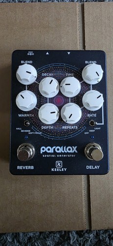 Keeley parallax reverb delay - keeley,