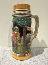 West German 1L Beer Stein