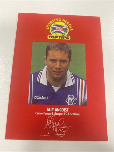 Sporting heroes ally mccoist - sporting,
