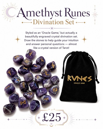 Rune stone set - stone,