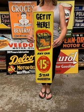 Antique Vintage Old Style Sign
