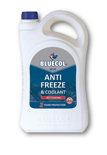 Bluecol car engine - bluecol, antifreeze