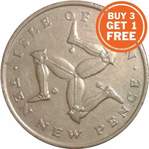 10p isle man - 10p, ten