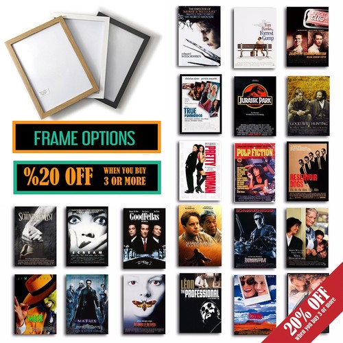 Classic 90s movie posters - movie,