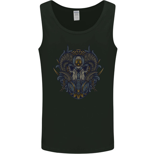 Ram skull with respirator mens - ram,