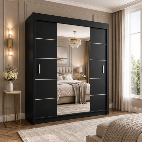 Olive luxe modern sliding door - olive,