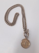 Joan Rivers Collection 1990's Gold Tone Chunky Bee Toggle Necklace 81cm Length  