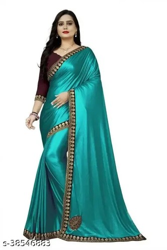 Women lyra blend saree with - women's,
