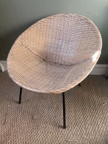 Vintage midcentury rattan - vintage,