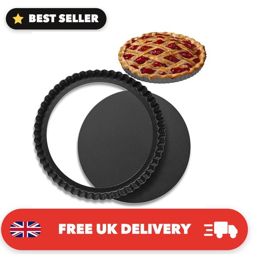 Quiche pan 22cm flan tins - quiche,