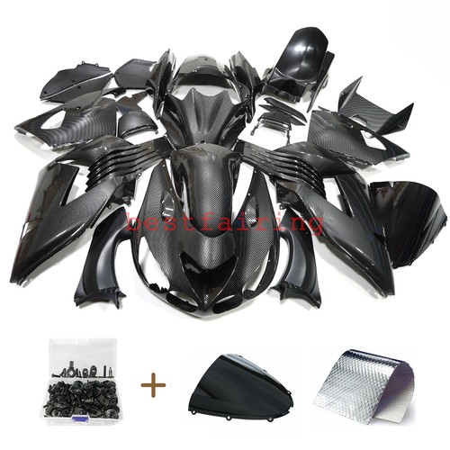 Carbon fiber fairing - carbon, +bolts