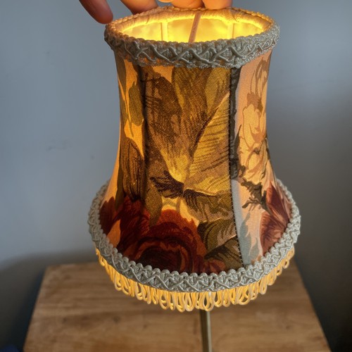 Vintage mini floral lampshade - mini,