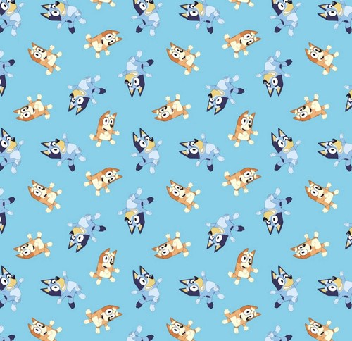 Bluey window valance - bluey,