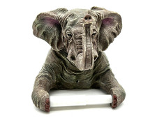Novelty Safari Elephant Toilet Paper Roll Dispenser Free Standing | C59 G454
