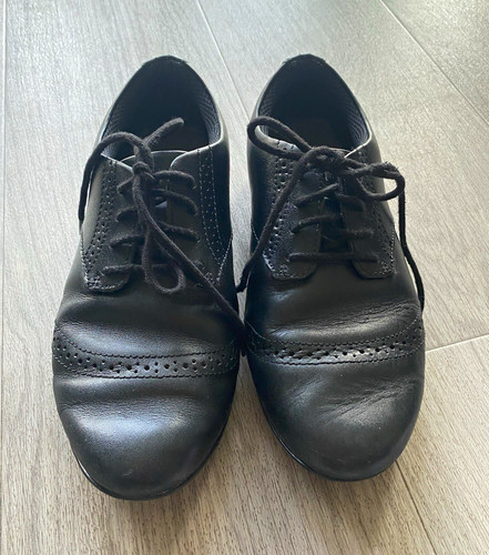 Clarks black leather oxford - clarks,