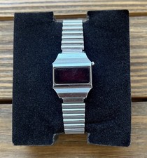 Vintage Rare Timex SSQ Red LED