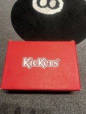 Kickers Kick Lo Core Men's Leather Shoes - Black/Black, UK 8