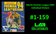 Merlin Premier League 1994 Individual Stickers #1-159 (Read Description)
