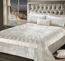 Diamante Quilted Crushed