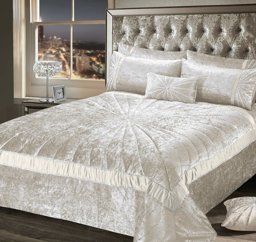 Diamante quilted crushed - diamante,