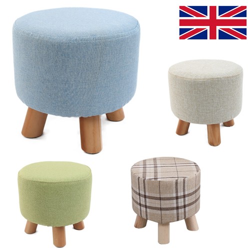 Small wooden footstool - small,