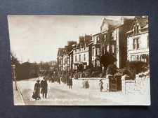 The Esplanade, Grange Over Sands Cumberland Real Photo Vintage Postcard T6
