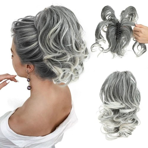Synthetic messy bun hair - messy, piece