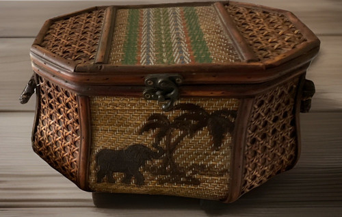 Vintage boho elephant - vintage,