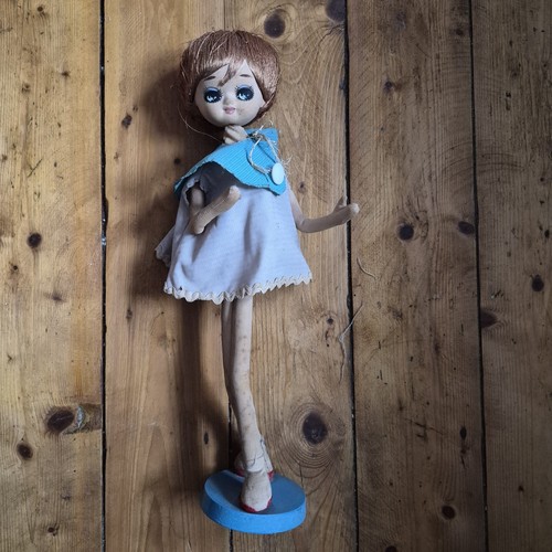 Vintage posable doll - vintage, big