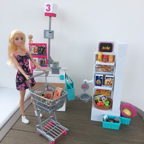 Barbie supermarket grocery - barbie,