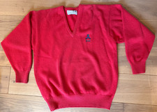 Pringle men's vintage Nick Faldo Sports Collection pink jumper M Scotland golf