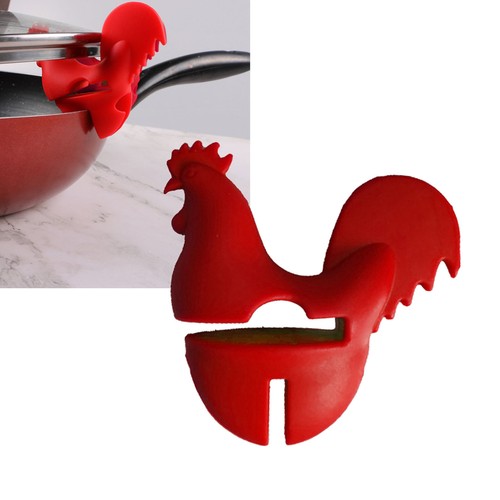 Kitchen rooster pot - rooster, clip
