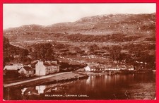 Postcard - BELLANOCH Argyll CRINAN CANAL [Valentine's] #31590 c1905 RP VGC