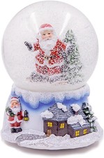 Musical Snowman Snow Globe
