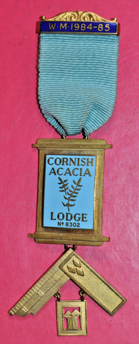 Masonic past master jewel - masonic, master's