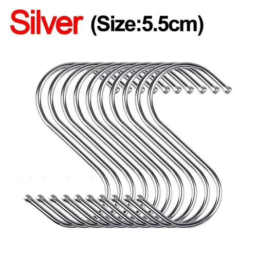 Stainless steel shape - s-shape, hooks