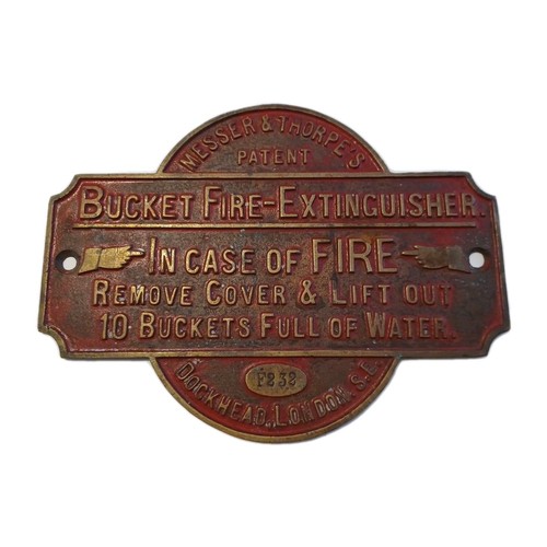 Railwayana brass instructions - railwayana,